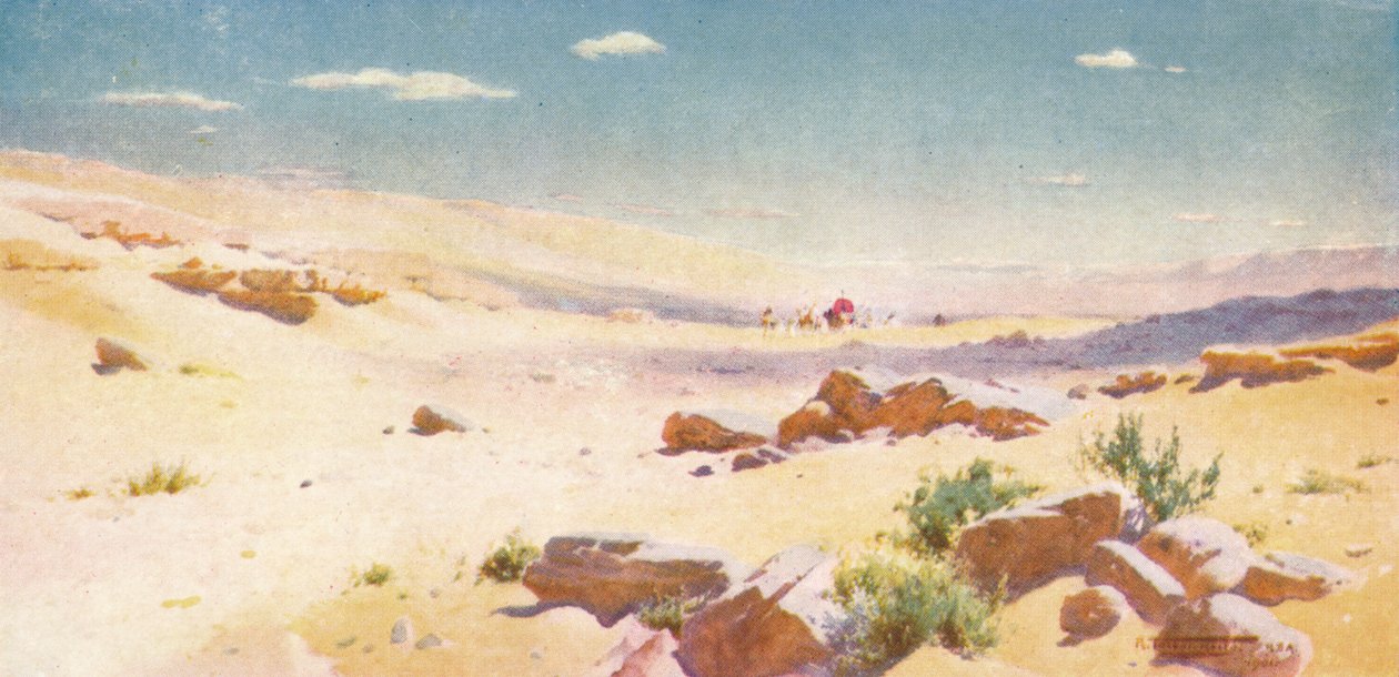 Suyun Olmadığı Çorak ve Kurak Bir Ülkede, c1880, 1904 by Robert George Talbot Kelly