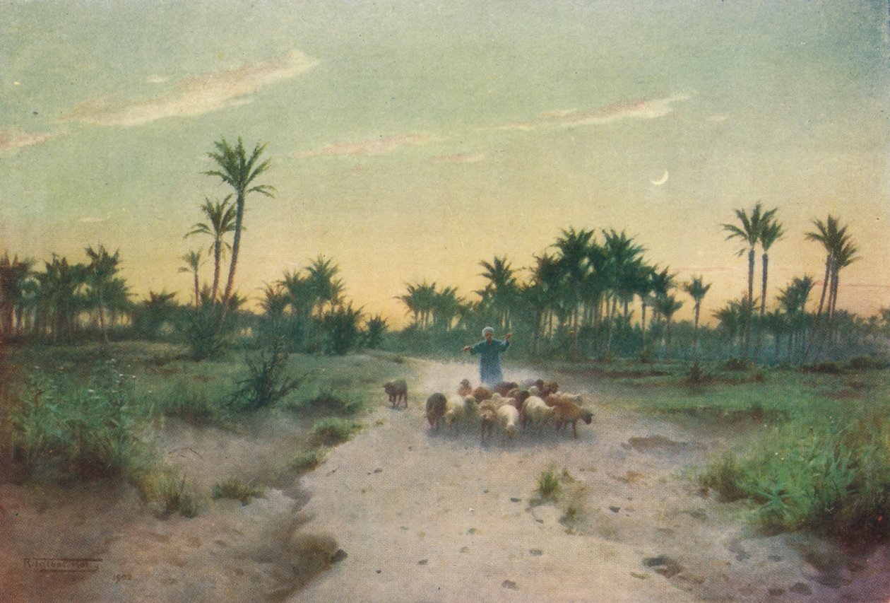 Goshen Ülkesinde - Akşam, c1880, 1904 by Robert George Talbot Kelly