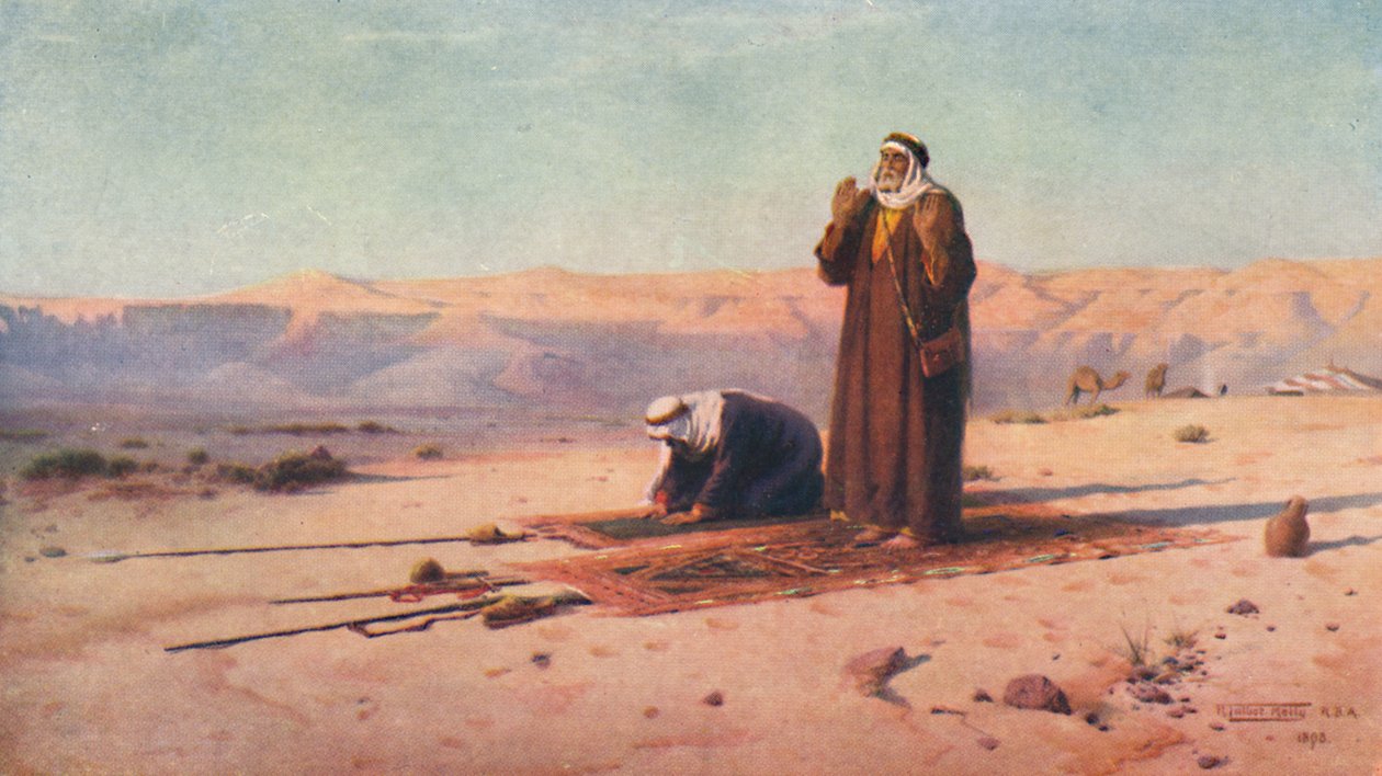 Çölde Dua, c1880, 1904 by Robert George Talbot Kelly