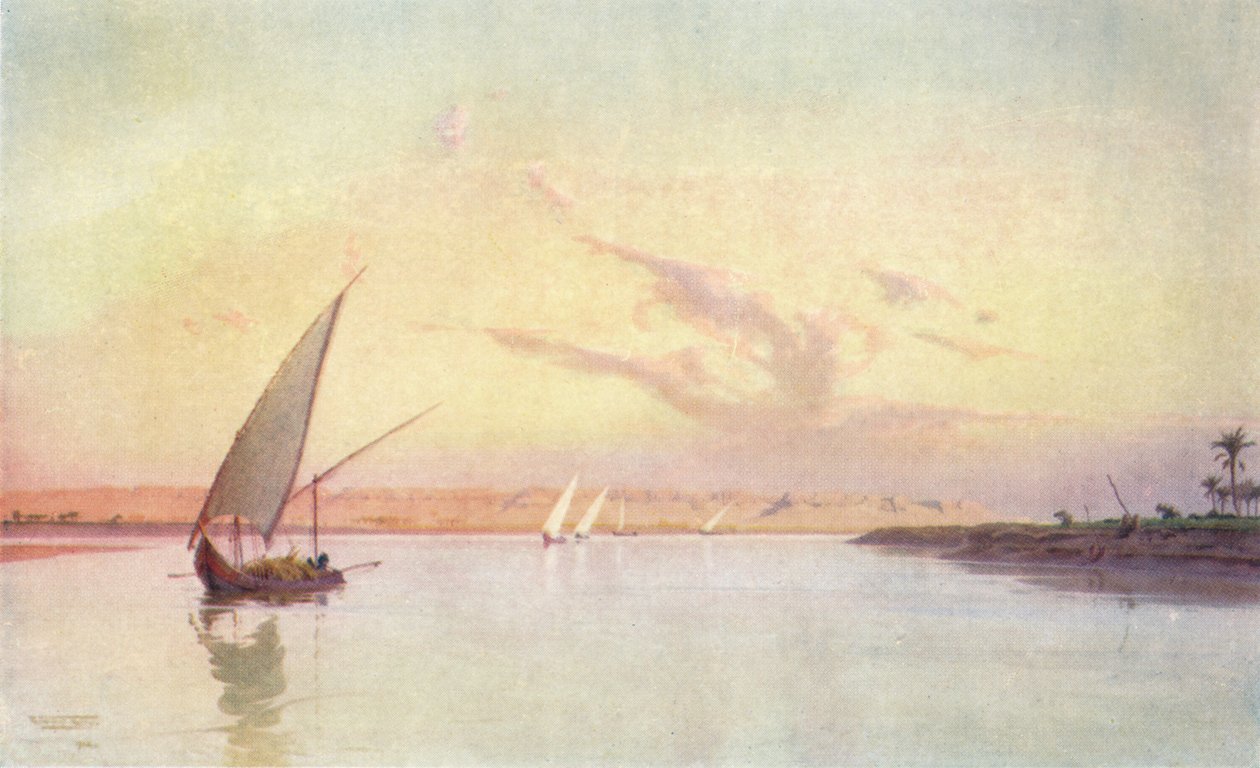 Tel-El-Amarna, Yukarı Tarafta, c1880, 1904 by Robert George Talbot Kelly