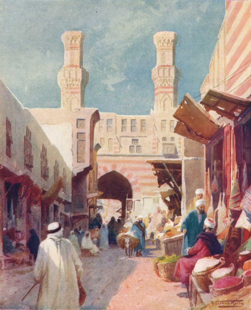 Bab-Zuweyla, c1880, 1904 by Robert George Talbot Kelly