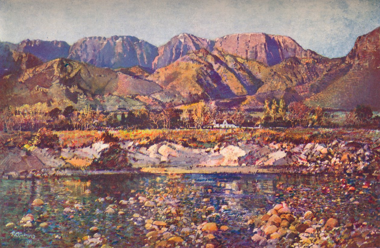Wemmers Hoek Dağları Berg Nehri