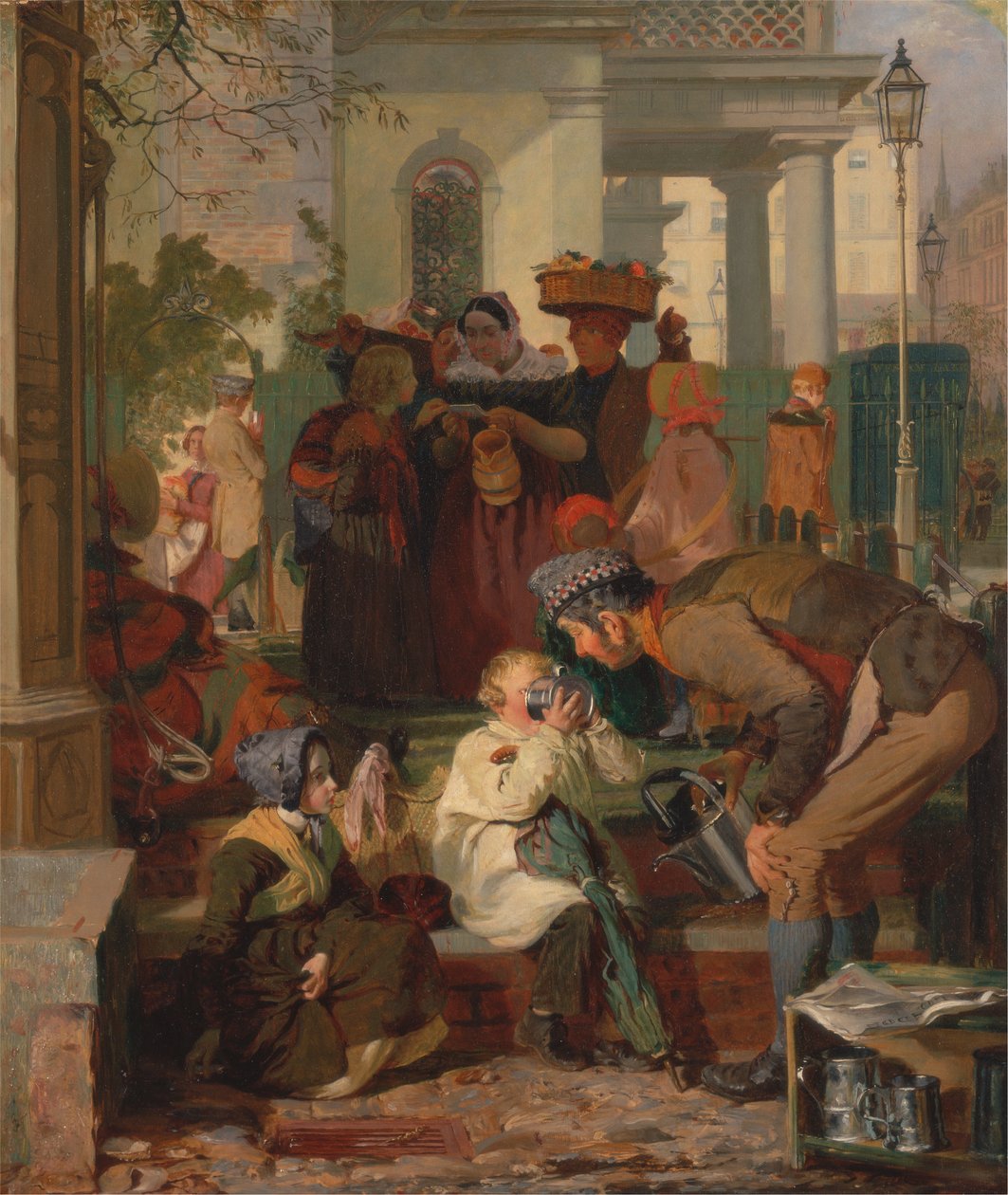 Yorgunluğu Yenilemek [1847, Royal Academy of Arts, Londra, sergi kataloğu] by Robert Hannah