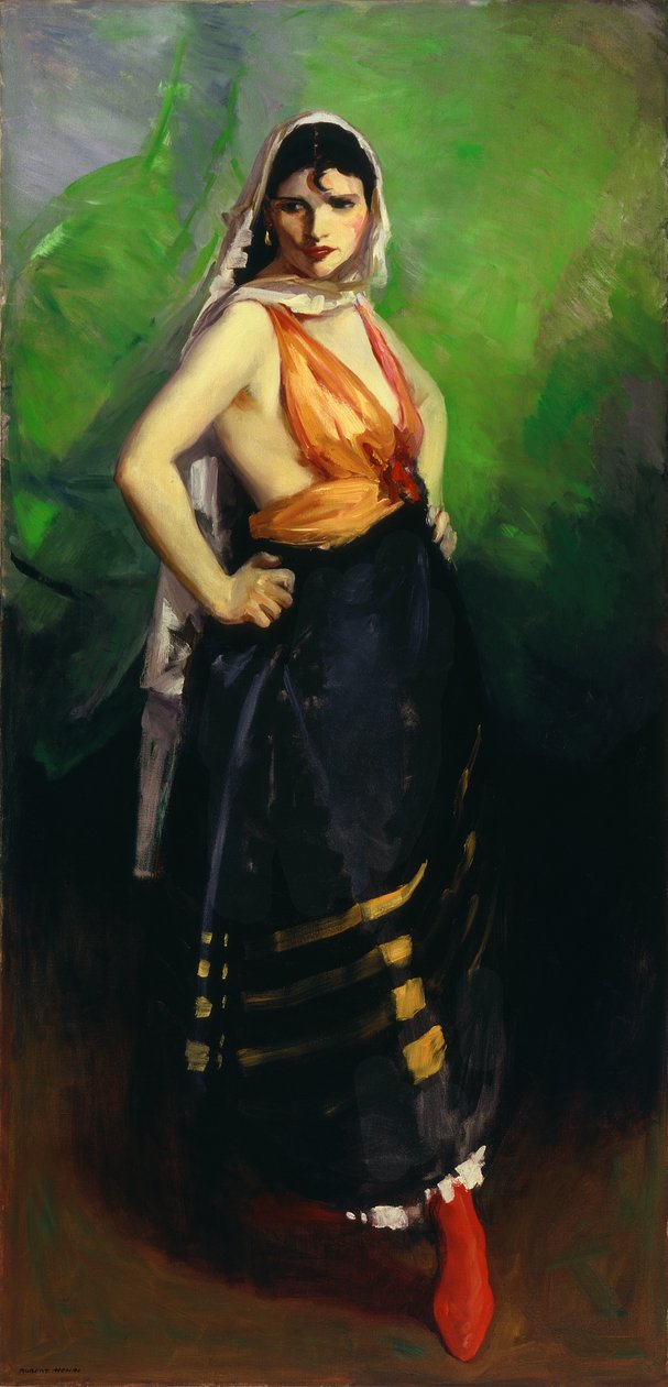 Belo Rubino, Dramatik Dansçı by Robert Henri