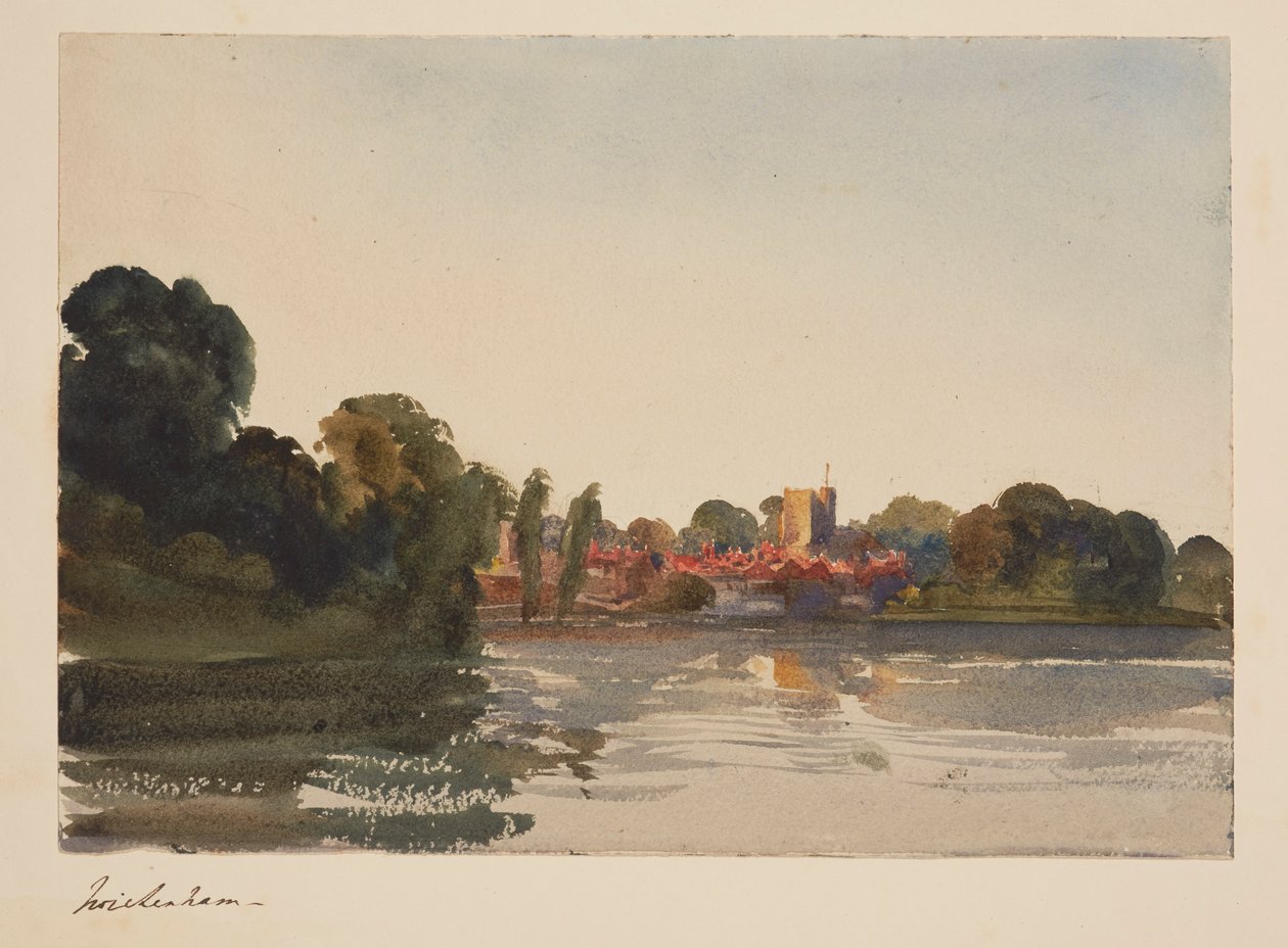 Twickenham'dan bir görünüm by Robert Henry Cheney
