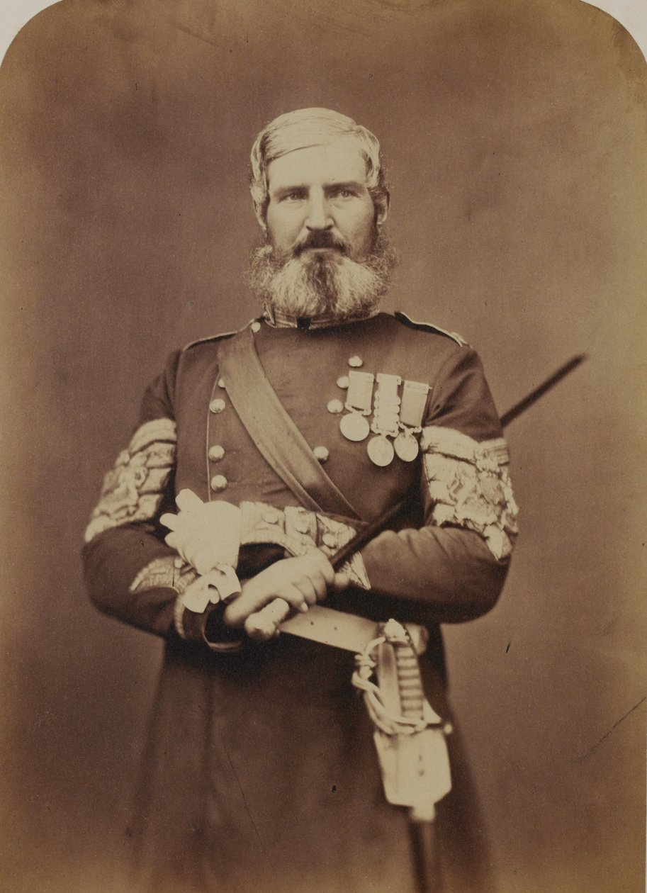 Başçavuş Edwards, İskoç Piyade Muhafızları by Robert Howlett
