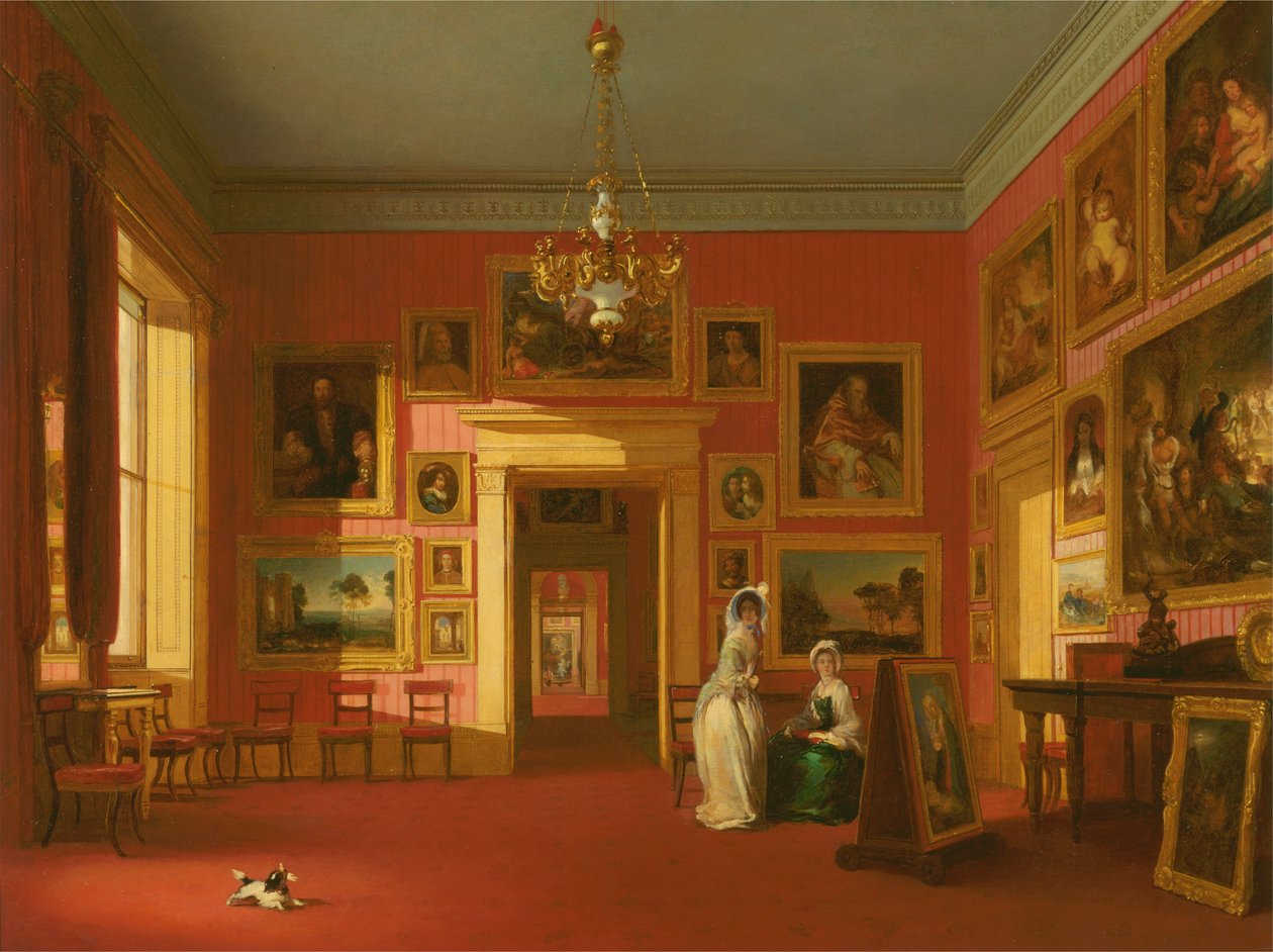 Lord Northwick'in Thirlestaine House'daki Resim Galerisi by Robert Huskisson