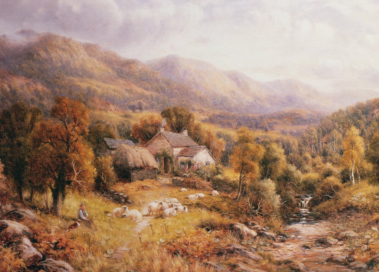 Bettws yakınında, Kuzey Galler by Robert John Hammond