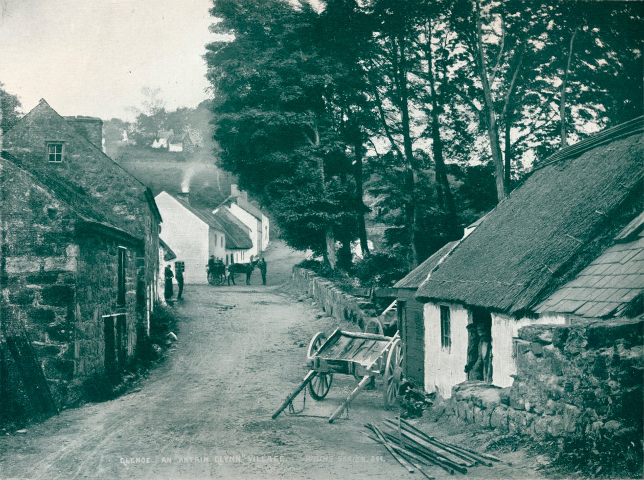 Glenoe: Bir Antrim Glynn Köyü, c1903 by Robert John Welch