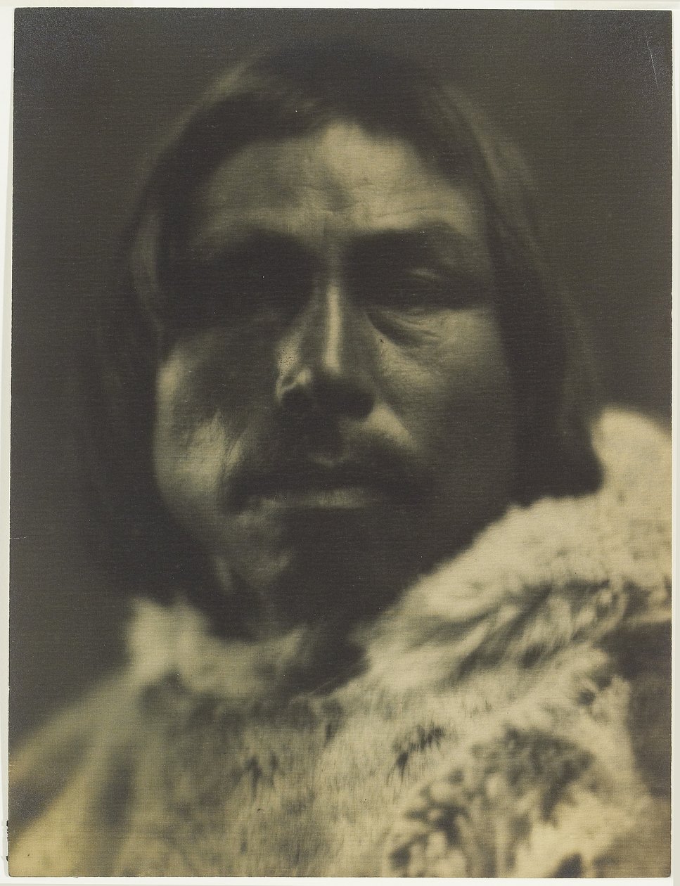 Tookoo (Geyik). Sikoslingmint Eskimos Şefi Güney Baffin Adası by Robert Joseph Flaherty