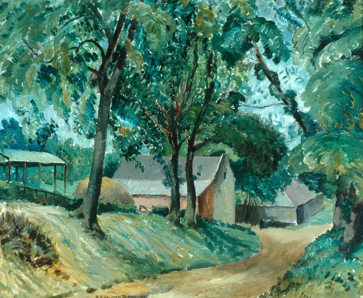 Bir Cotswold Çiftliği, c.1934–-35 (gemideki petrol) by Robert Kirkland Jamieson