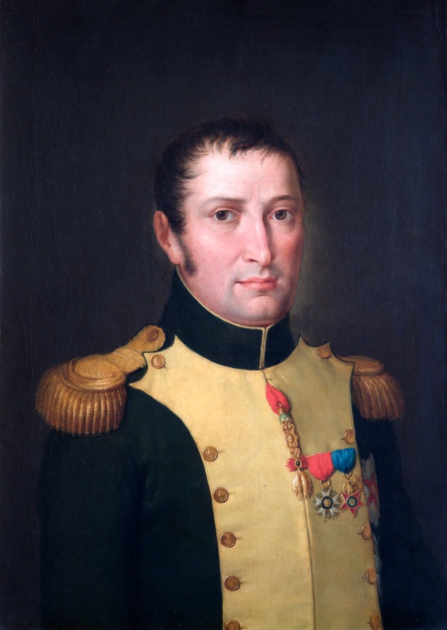Joseph Bonaparte, İspanya Kralı (tuval üzerine yağlıboya) by Robert Lefevre