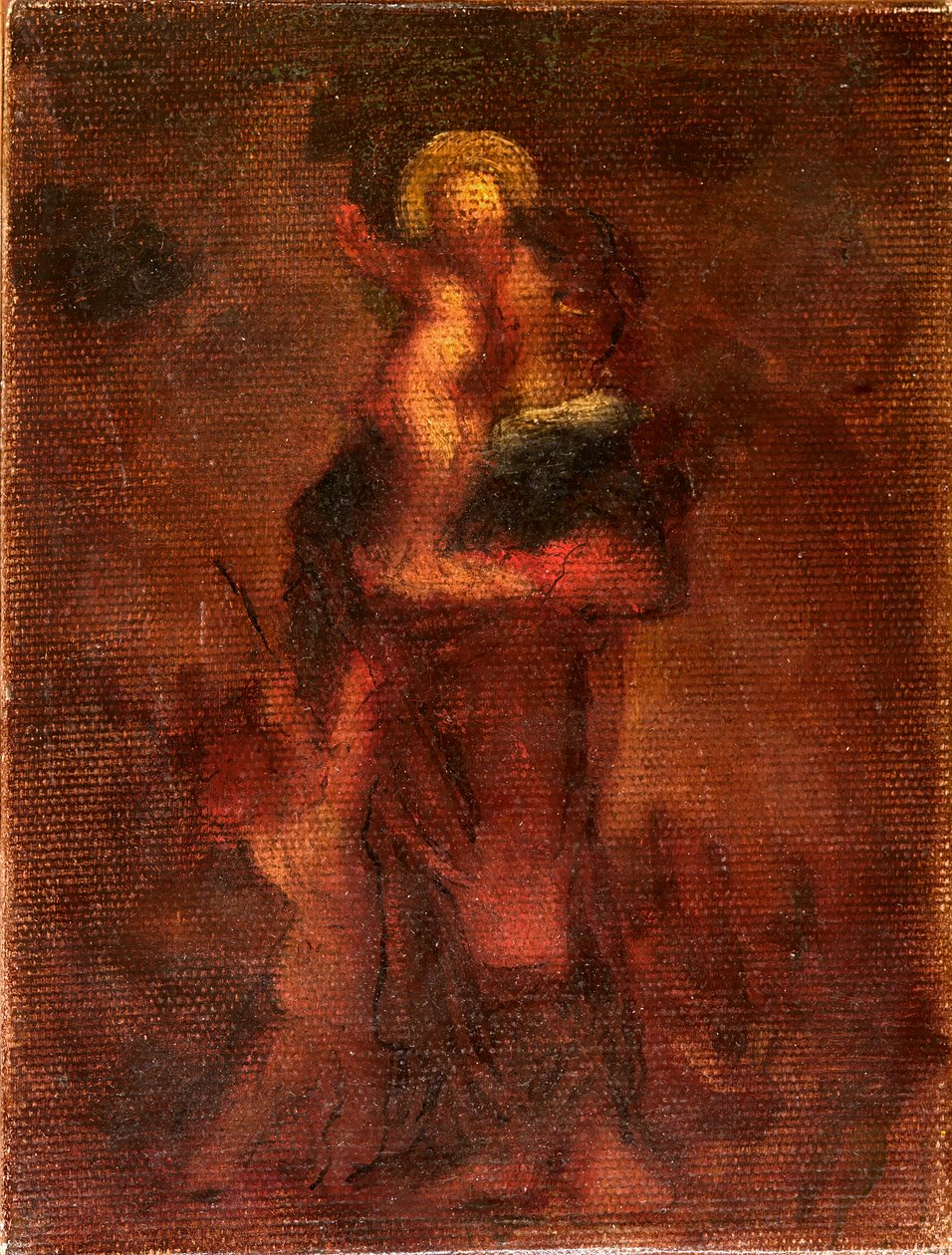 Kutsal Aile, 19. yüzyılın ortaları. by Robert Loftin Newman