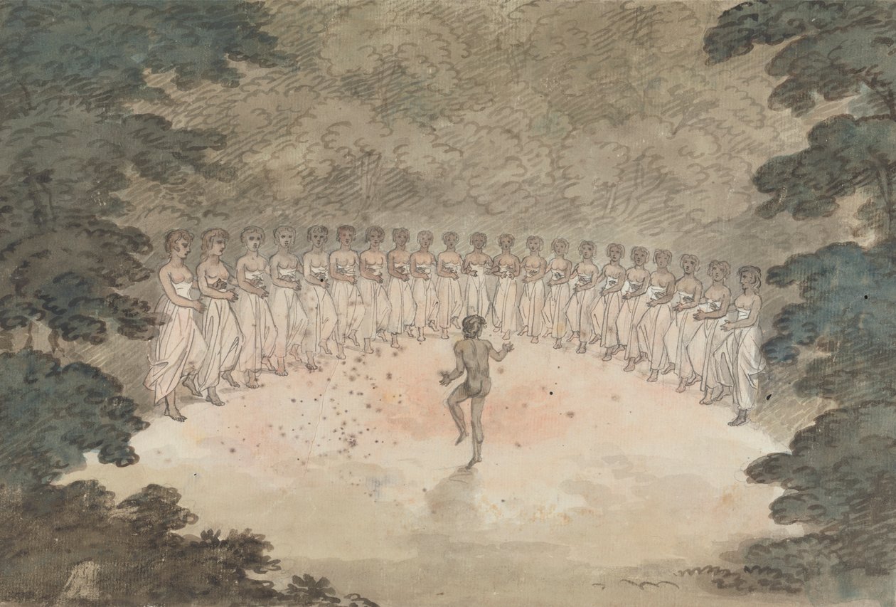 Kadın Dansçılar by Robert Mabon