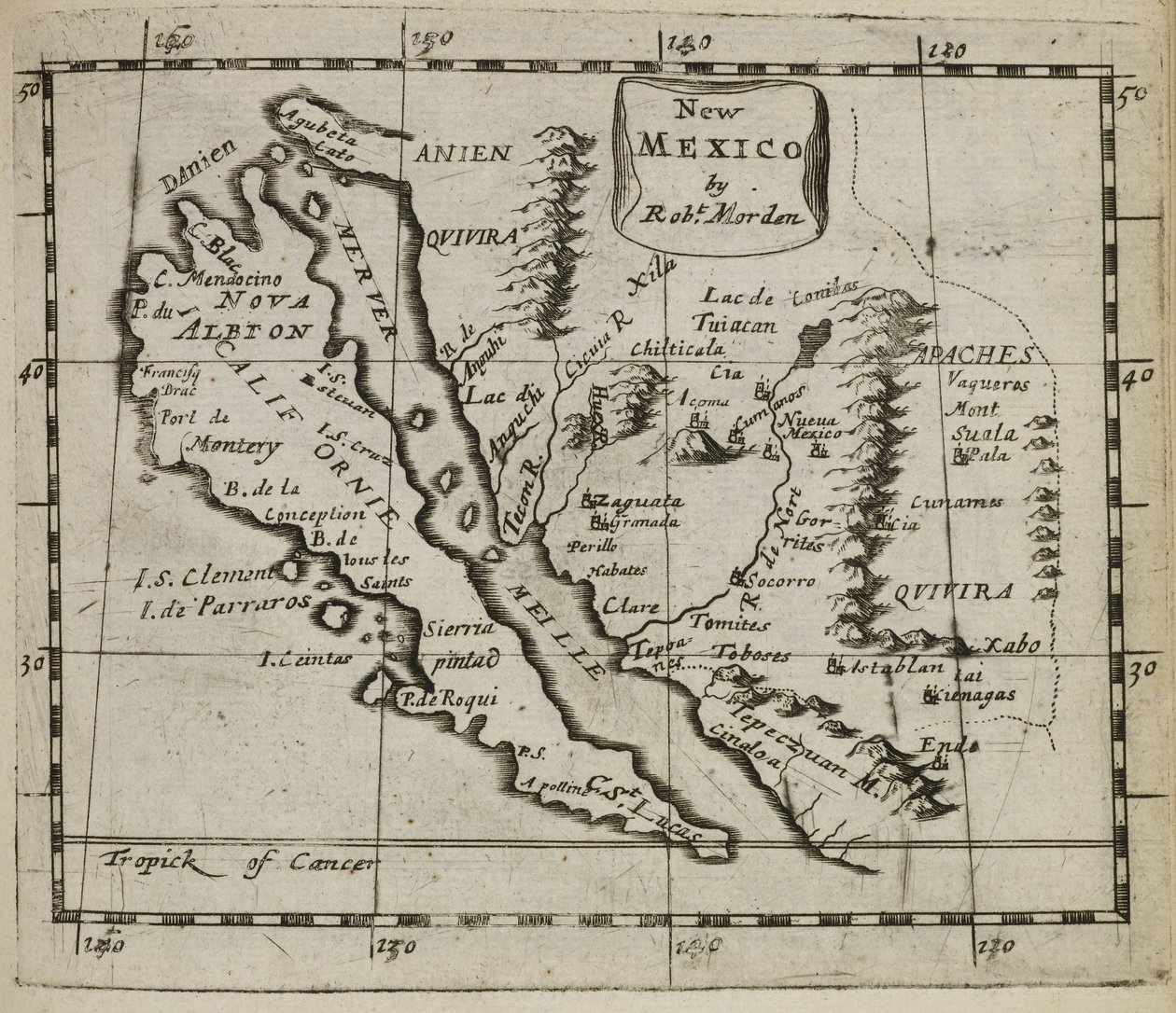 Maps.C.39.a.11, harita 57 New Mexico by Robert Morden