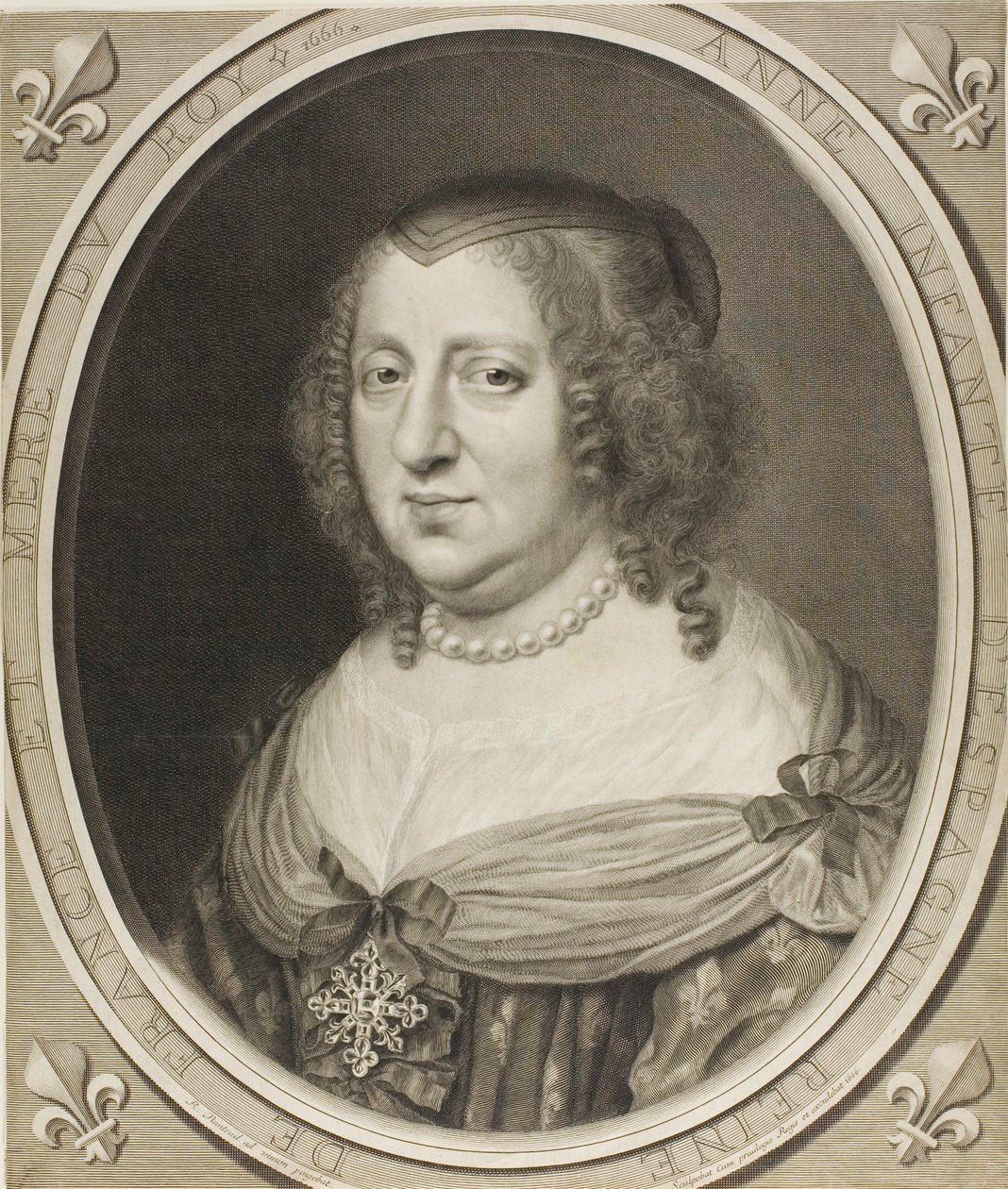 Avusturyalı Anne by Robert Nanteuil