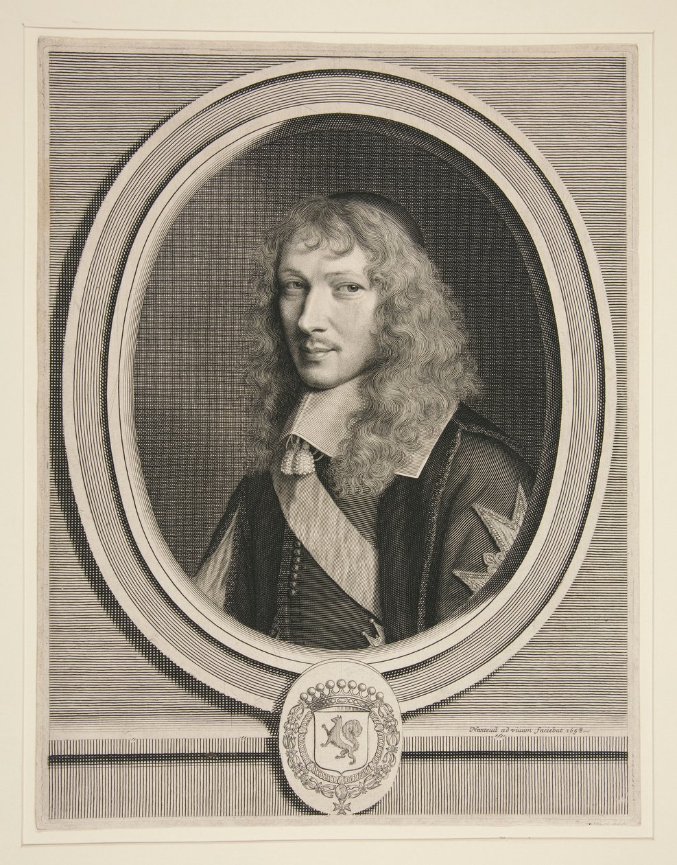 Basil Fouquet, Abb? de Barbeaux ve de Rigny, Kral Tarikatları Şansölyesi by Robert Nanteuil