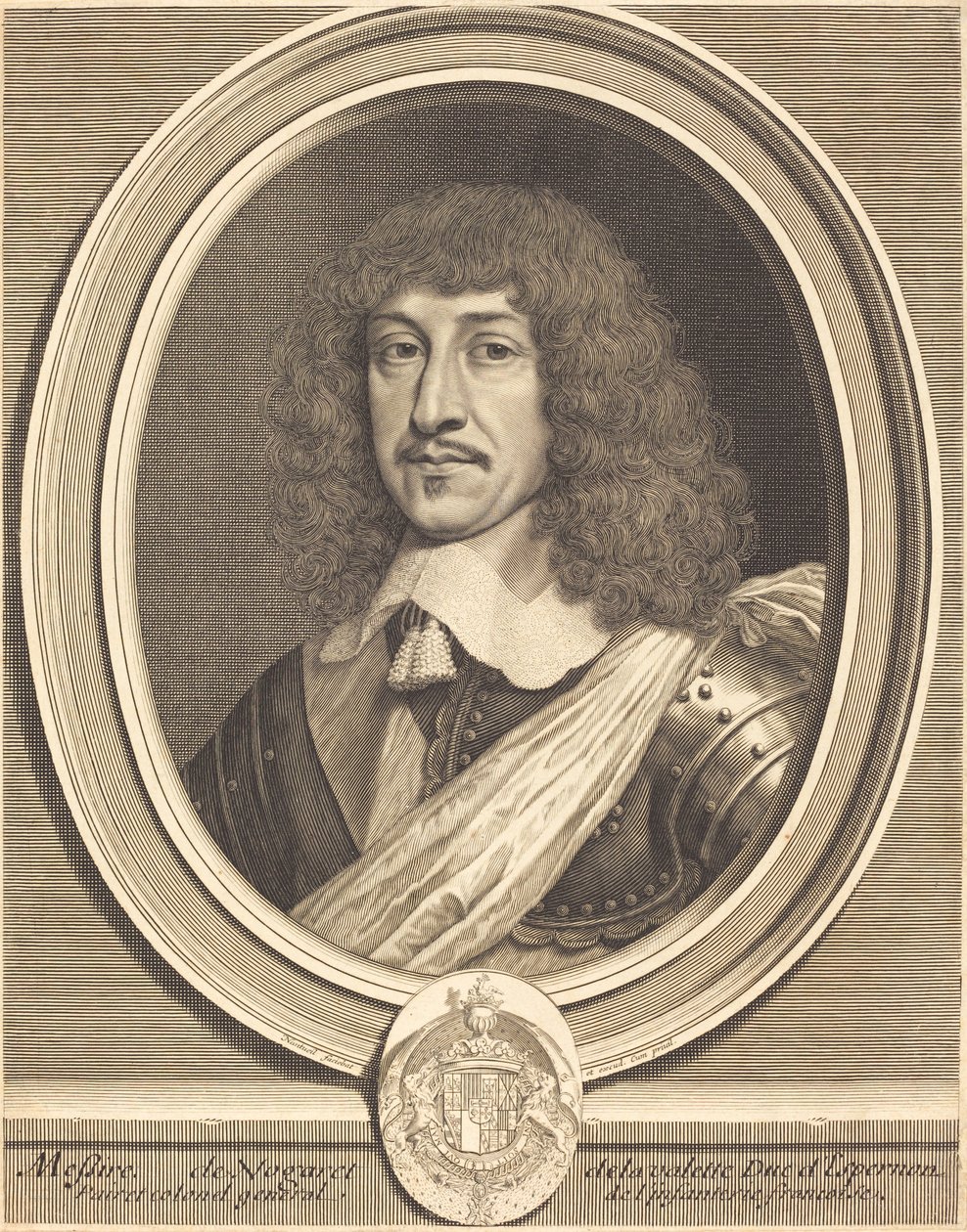 Bernard, Epernon Dükü by Robert Nanteuil