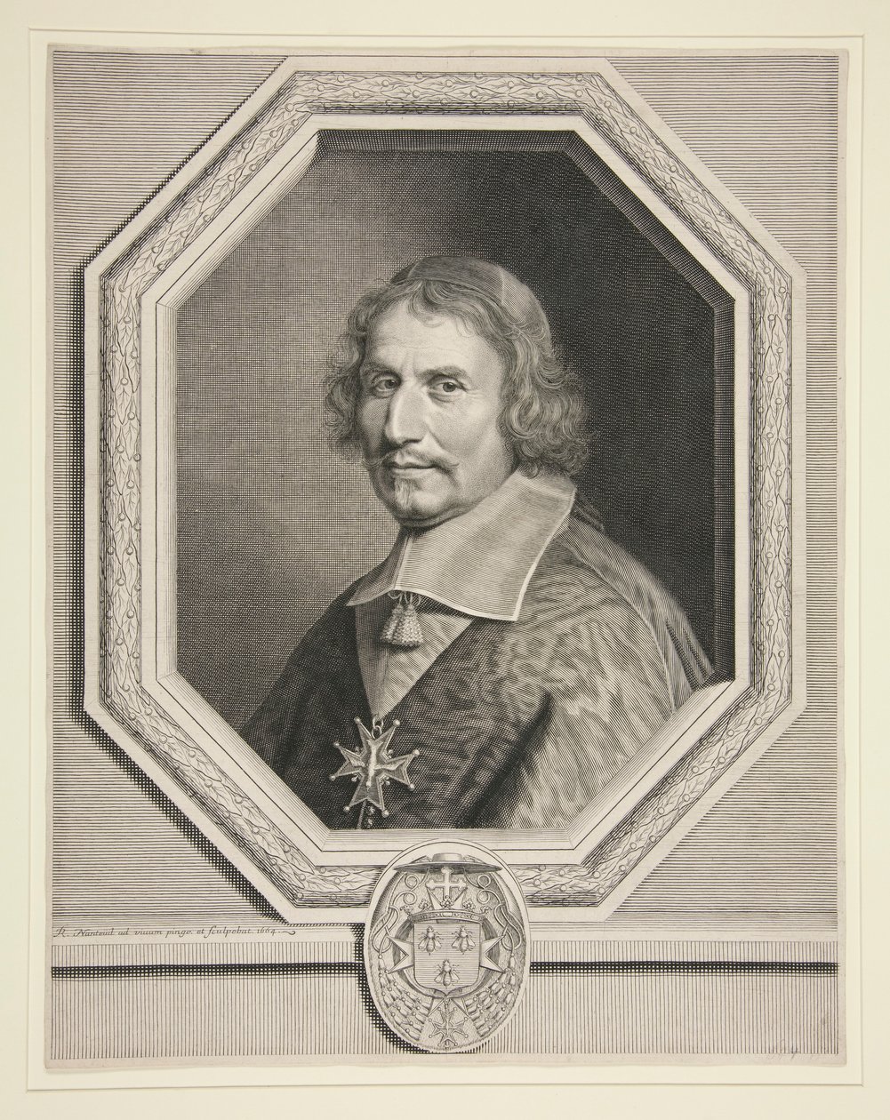 Kardinal Antoine Barberin, Reims Başpiskoposu (Reims Başpiskoposu) by Robert Nanteuil