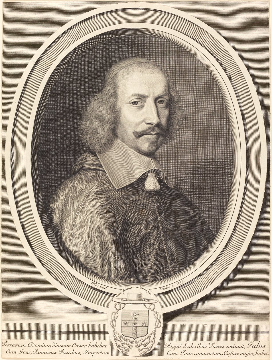 Kardinal Jules Mazarin by Robert Nanteuil