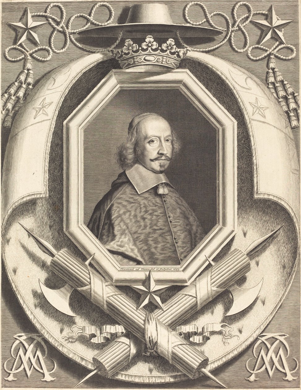Kardinal Jules Mazarin by Robert Nanteuil