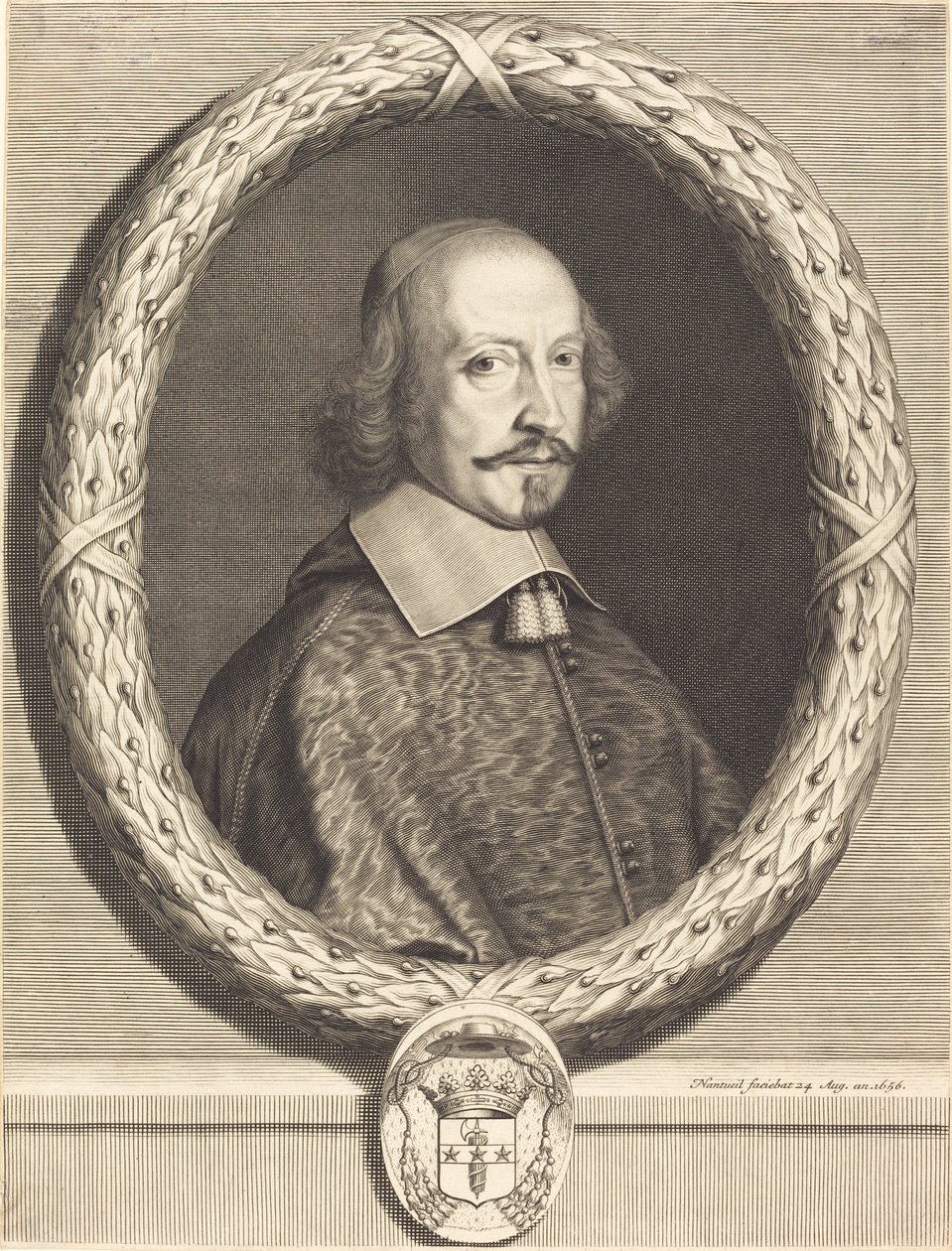 Kardinal Jules Mazarin by Robert Nanteuil