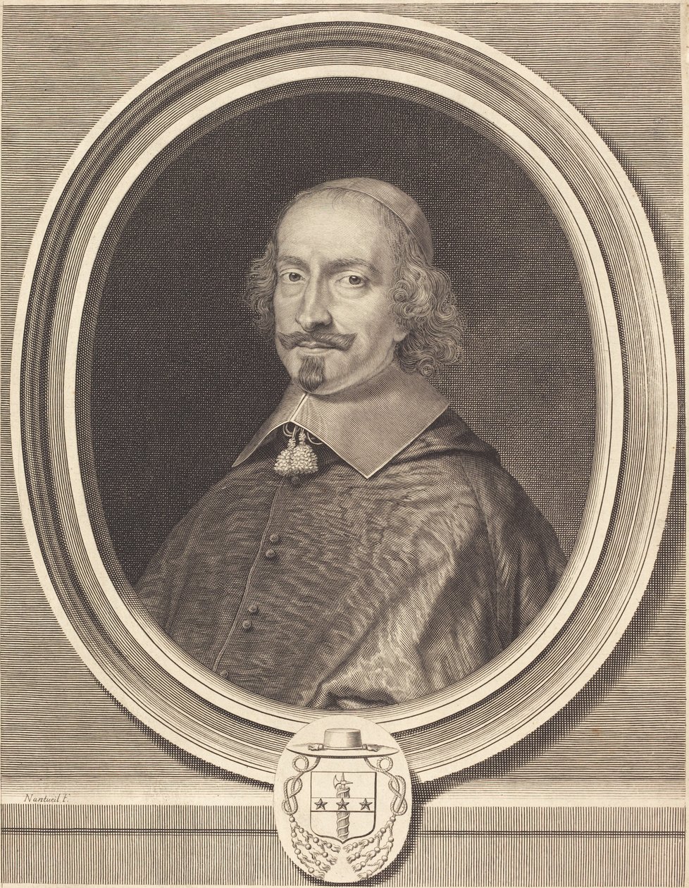 Kardinal Jules Mazarin by Robert Nanteuil