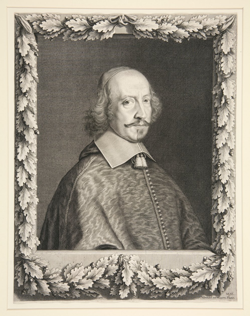 Kardinal Jules Mazarin by Robert Nanteuil