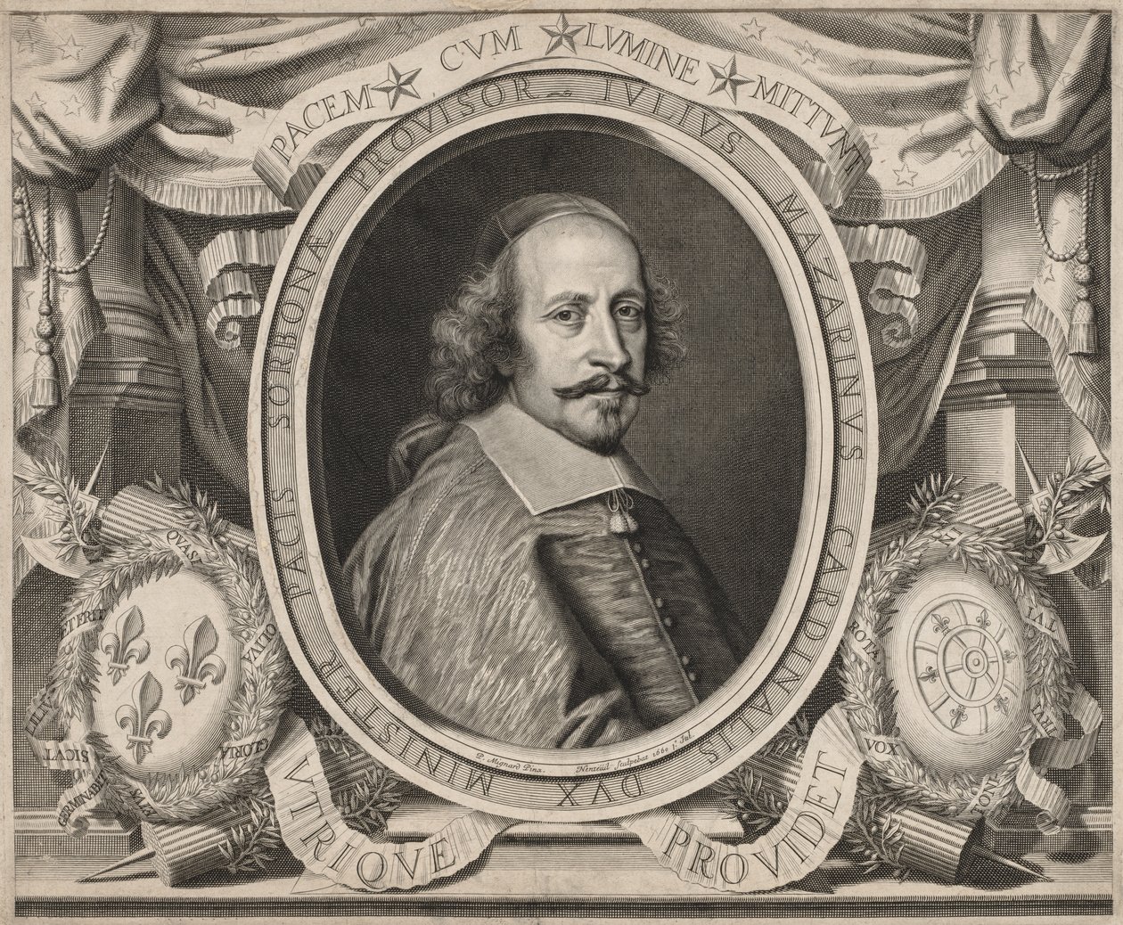 Kardinal Mazarin by Robert Nanteuil