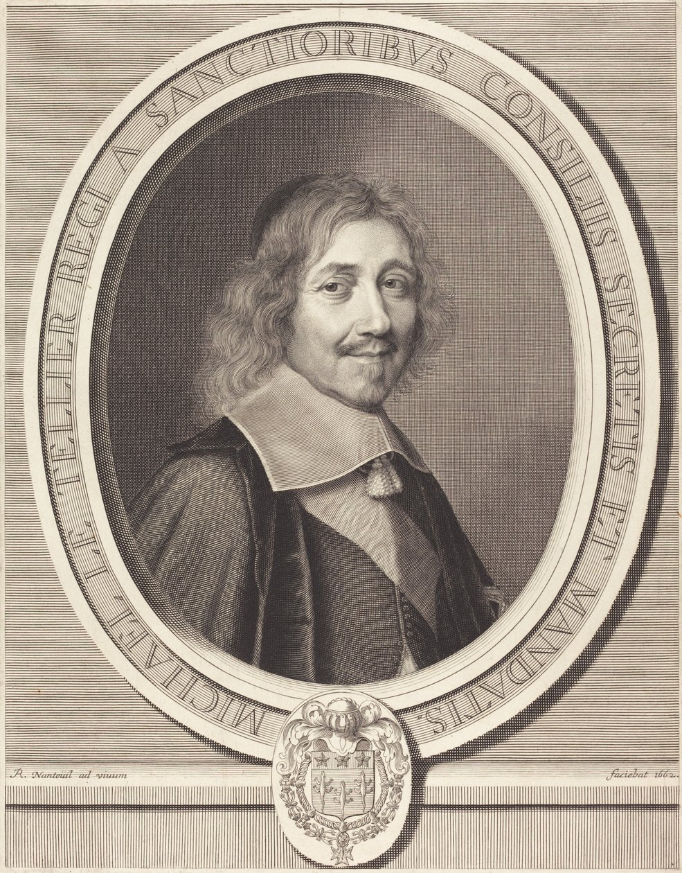 Şansölye Michel Le Tellier by Robert Nanteuil