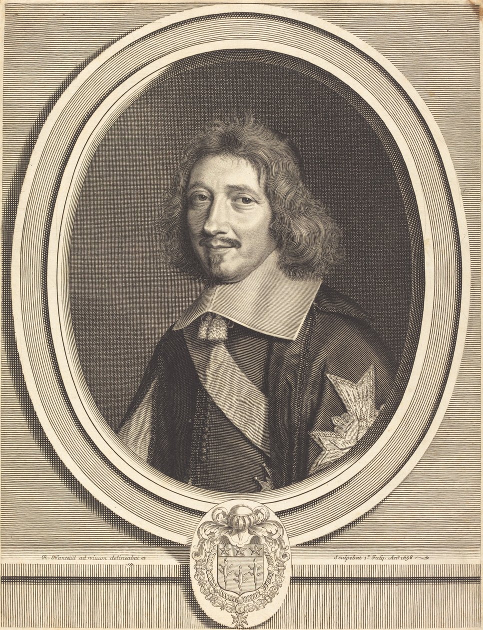 Şansölye Michel Le Tellier by Robert Nanteuil