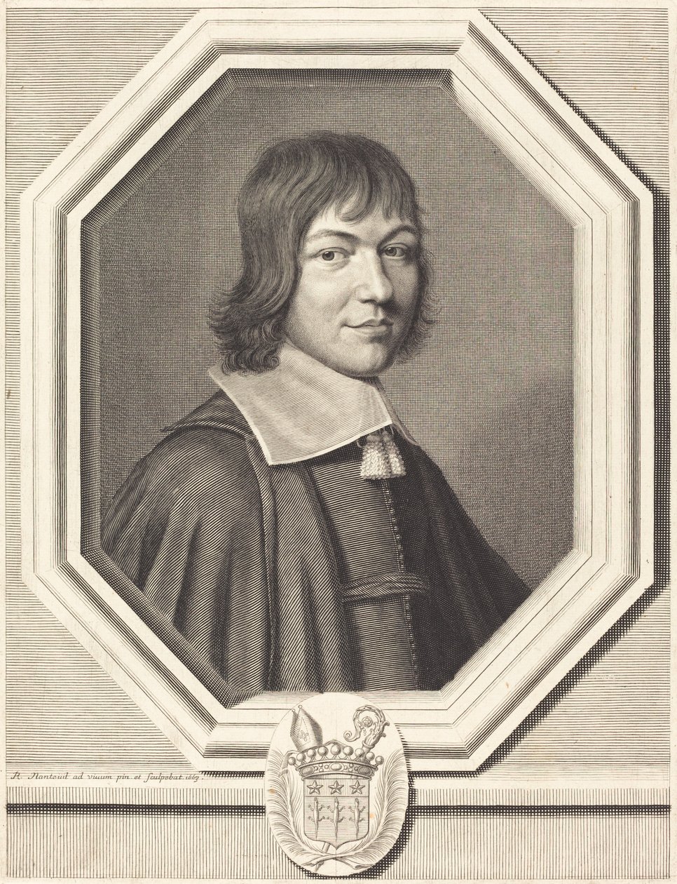 Charles Maurice Le Tellier by Robert Nanteuil