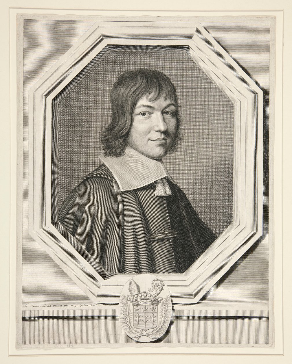 Charles-Maurice Le Tellier, Reims Başpiskoposu (Reims Başpiskoposu) (1642-1710) by Robert Nanteuil