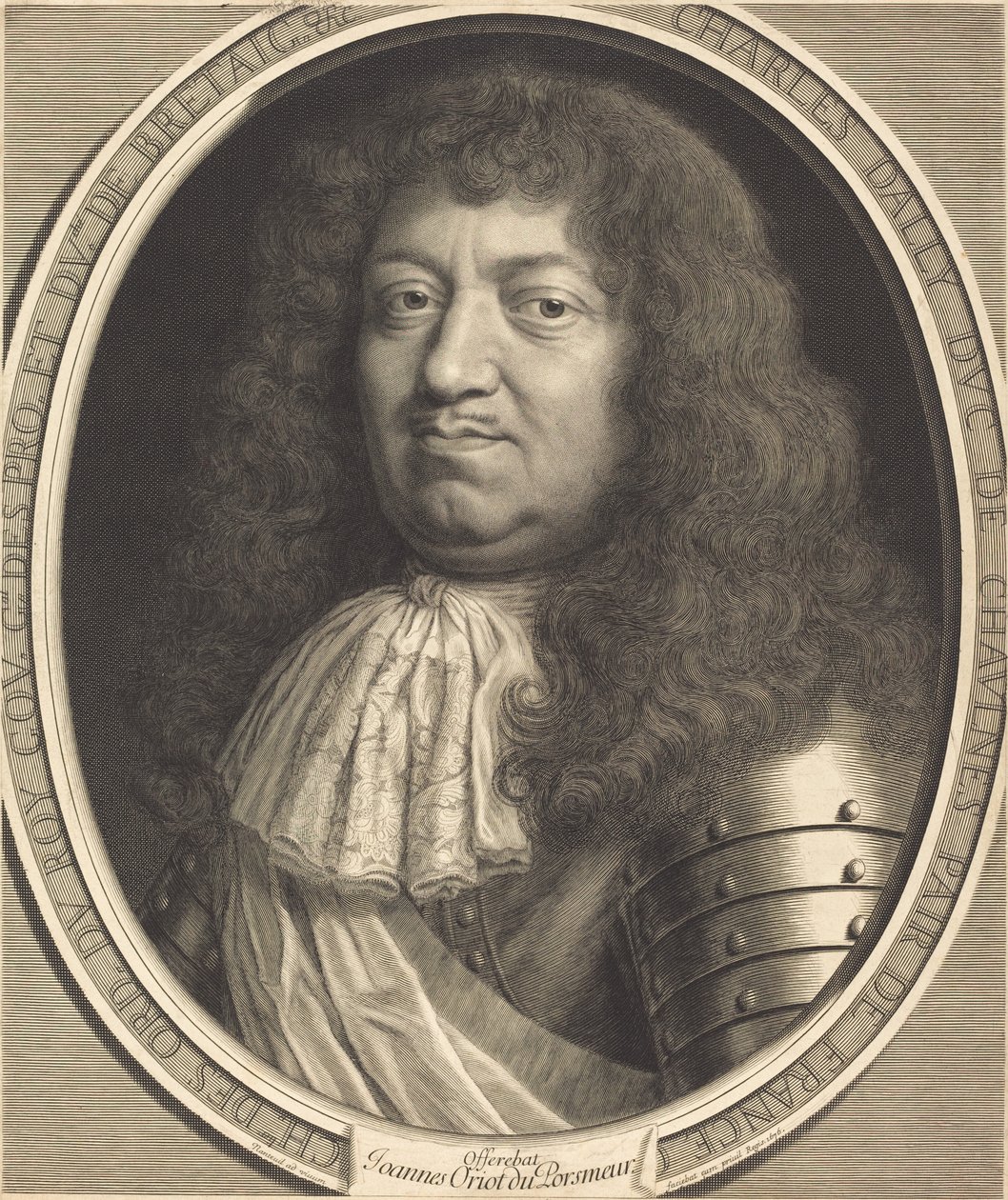 Charles, Chaulnes Dükü by Robert Nanteuil
