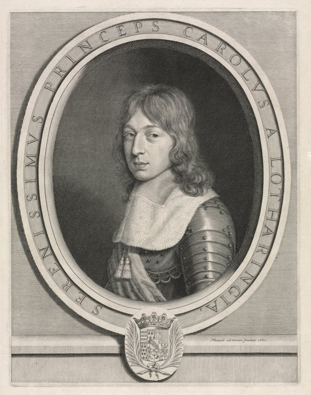Charles V, Lorrain Dükü by Robert Nanteuil