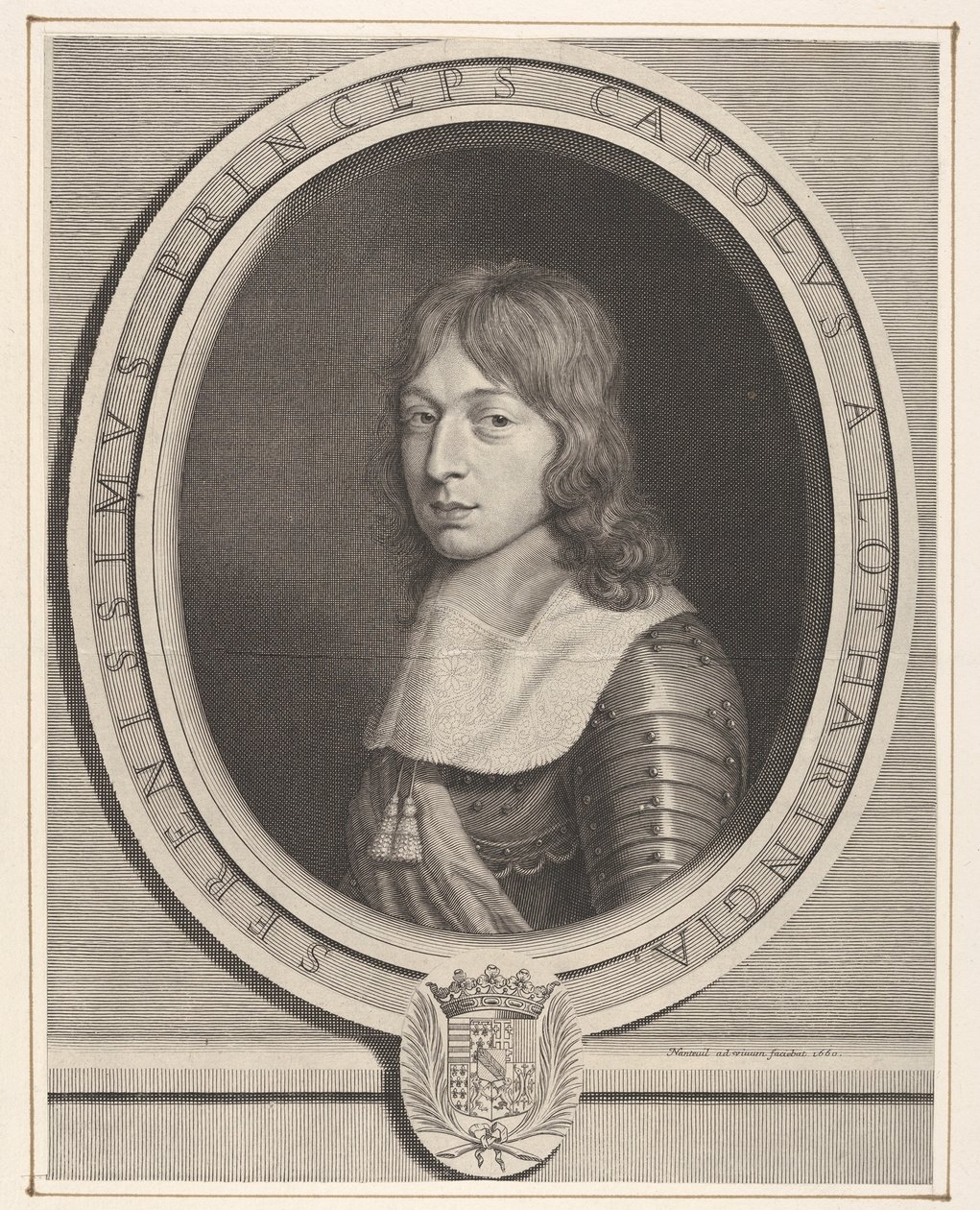 Charles V, Lorraine Dükü, 1660. by Robert Nanteuil