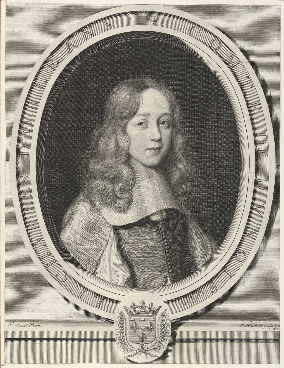 Charles dOrléans-Longueville, Dunois Kontu, 1660. by Robert Nanteuil