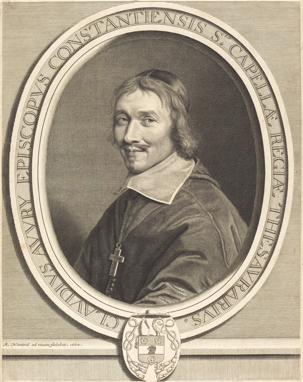 Claude Auvry by Robert Nanteuil