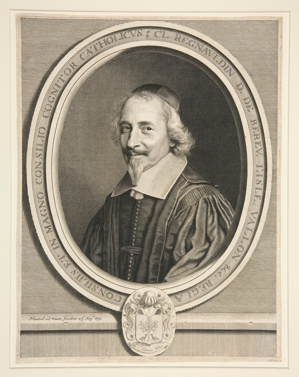 Claude Regnauldin, Procureur g?n?ral au grand Conseil (Büyük Konsey Başsavcısı) by Robert Nanteuil