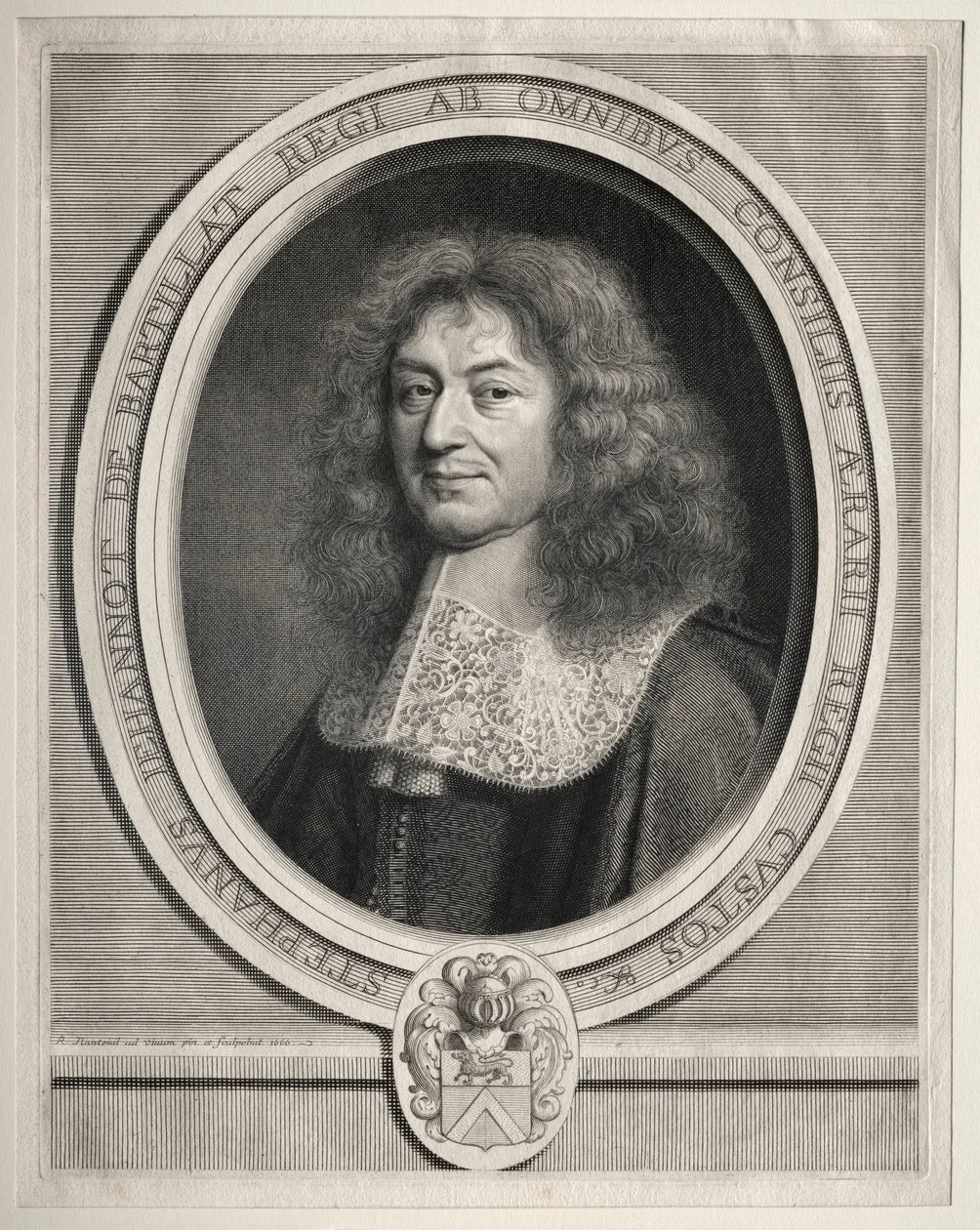 Etienne Jehannot de Bartillat, 1666. by Robert Nanteuil