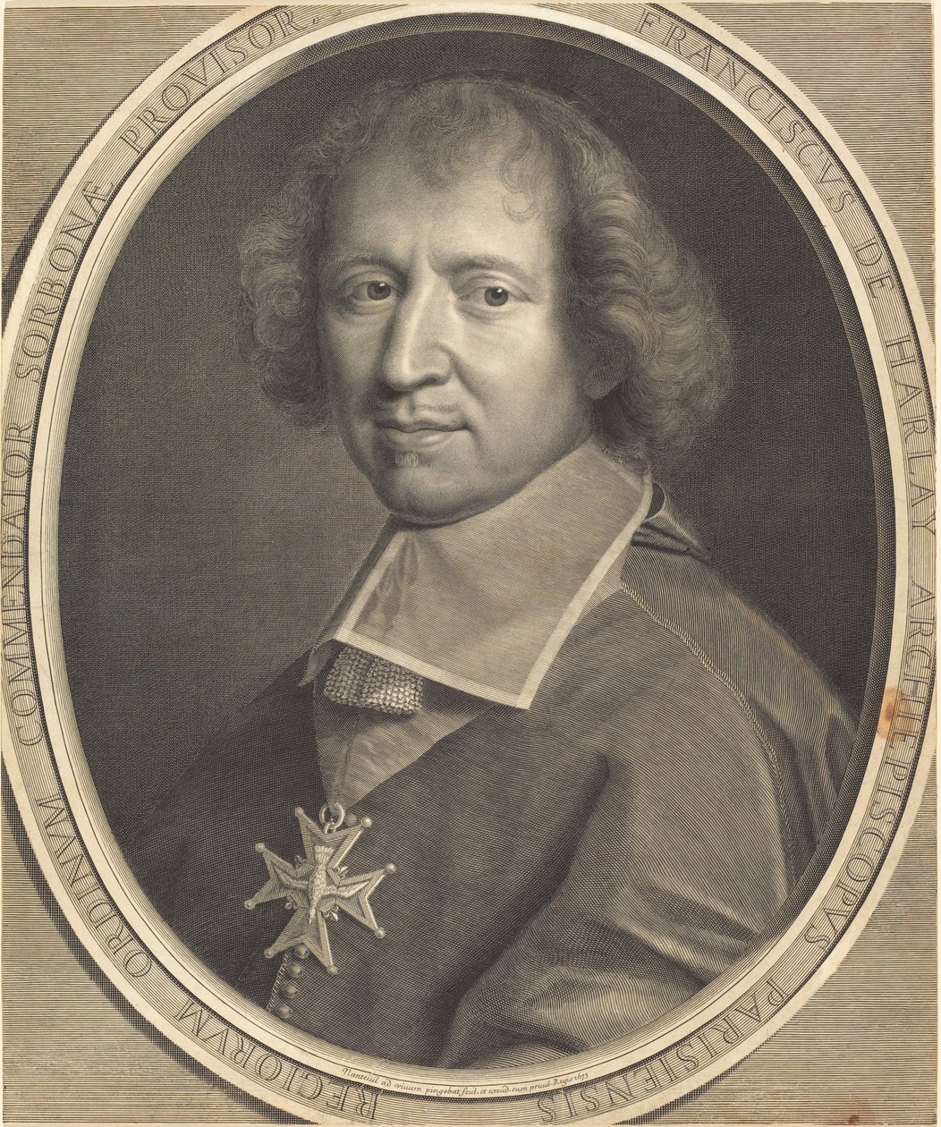 François de Harlay by Robert Nanteuil