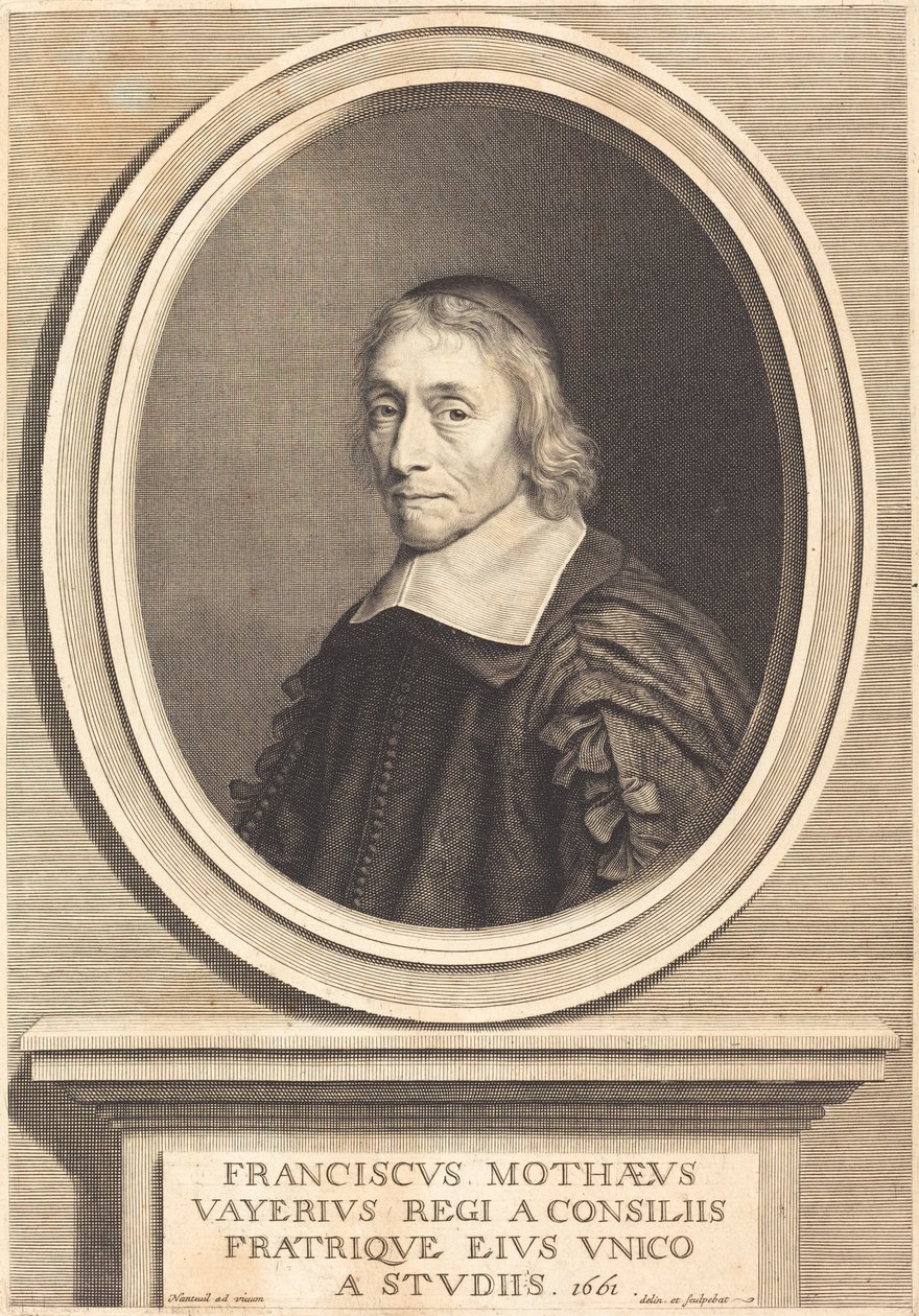 François de la Mothe Le Vayer by Robert Nanteuil
