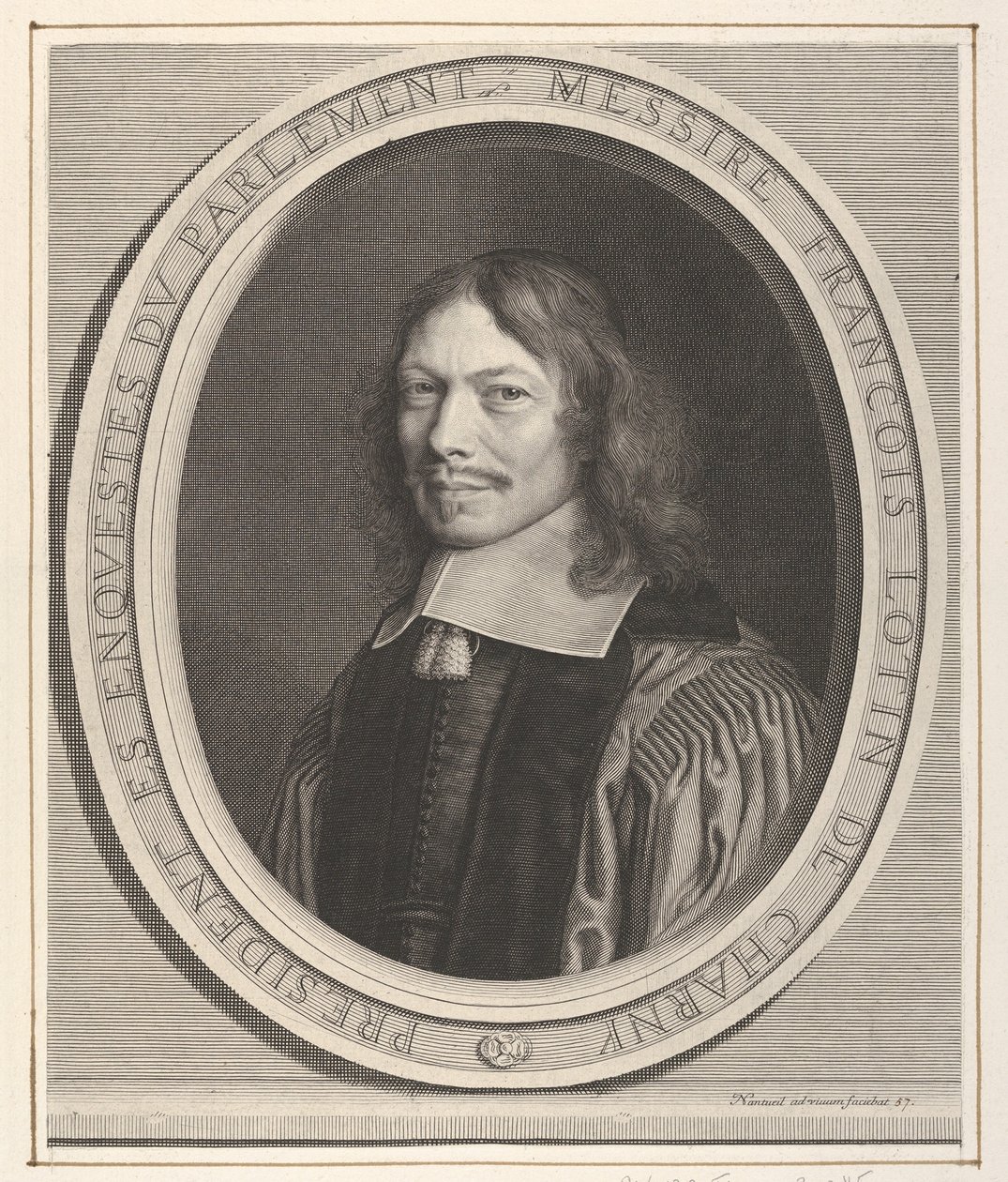 François Lotin de Charny, yak. 1657. by Robert Nanteuil