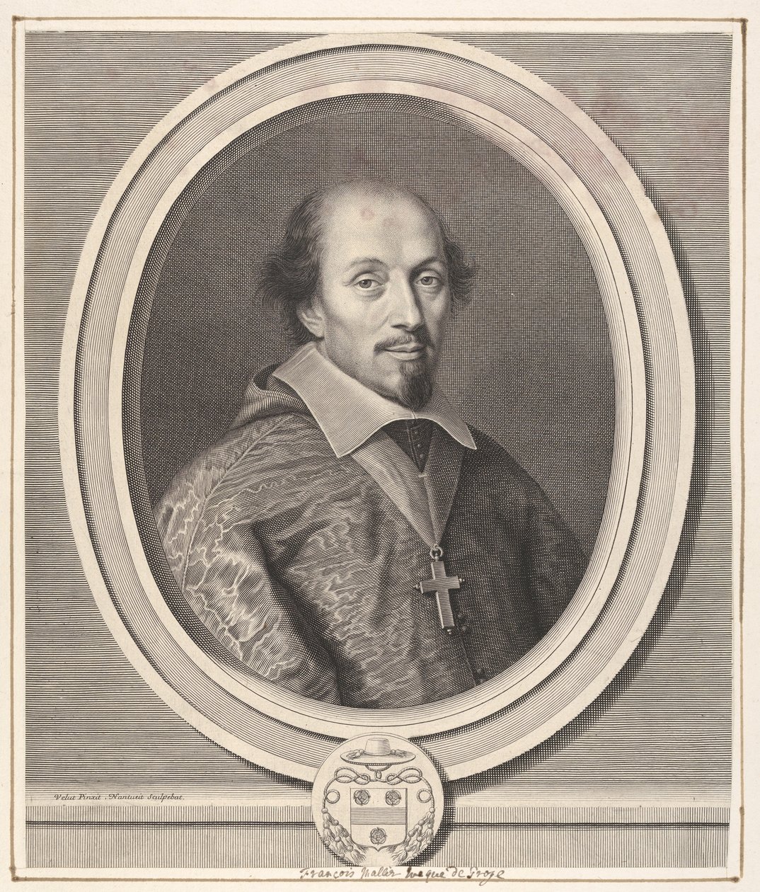 François Mallier du Houssay, yak. 1656. by Robert Nanteuil