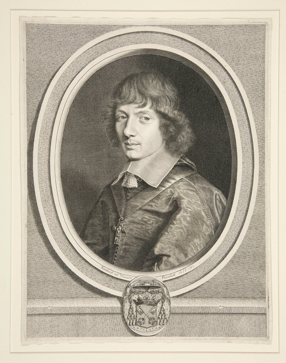 François de Clermont-Tonnerre, Noyon Piskoposu (Noyon Piskoposu) (1629-1701) by Robert Nanteuil