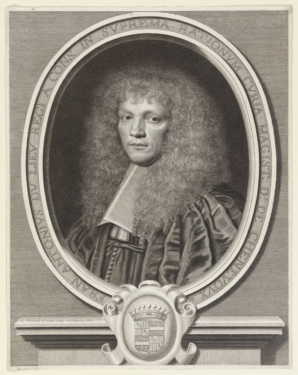 Françoise-Antoine Dulieu de Chenevoux, Hesap Yöneticisi (Master of Finance) by Robert Nanteuil