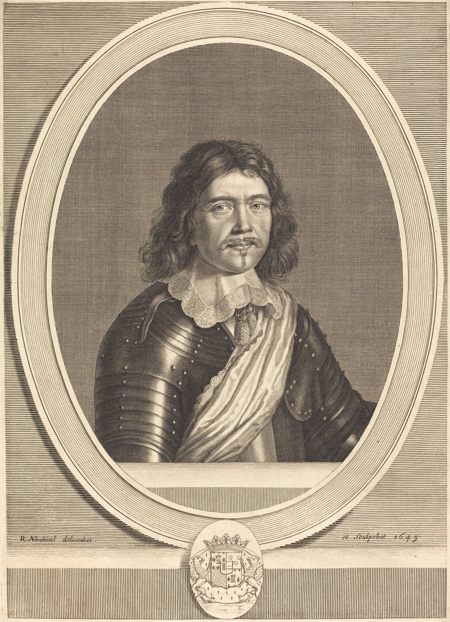 Frederic-Maurice, Duc de Bouillon by Robert Nanteuil