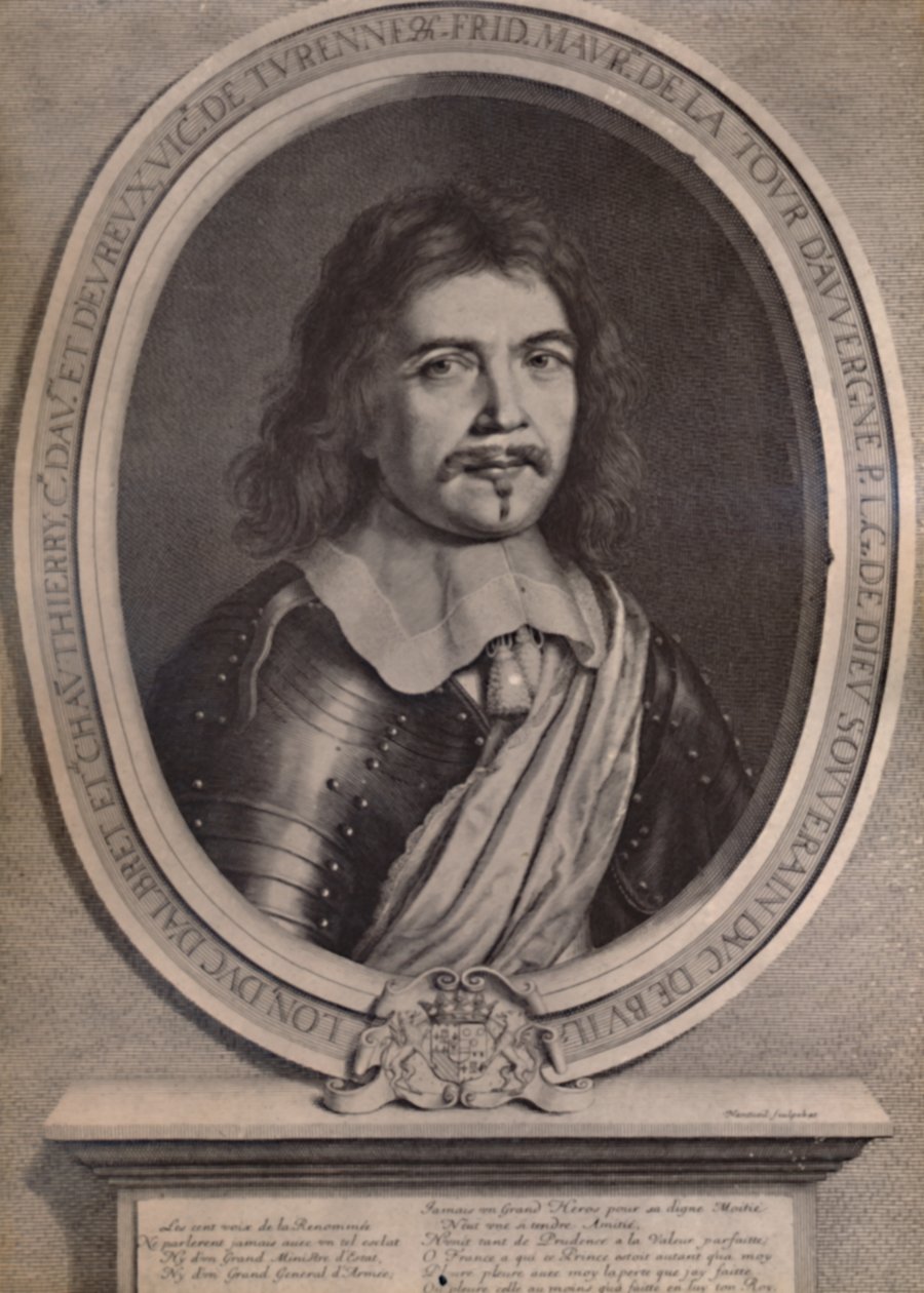 Frederic Maurice de la Tour dAuvergne, Bouillon Dükü, Fransız askeri, 17. yüzyıl 1894 by Robert Nanteuil