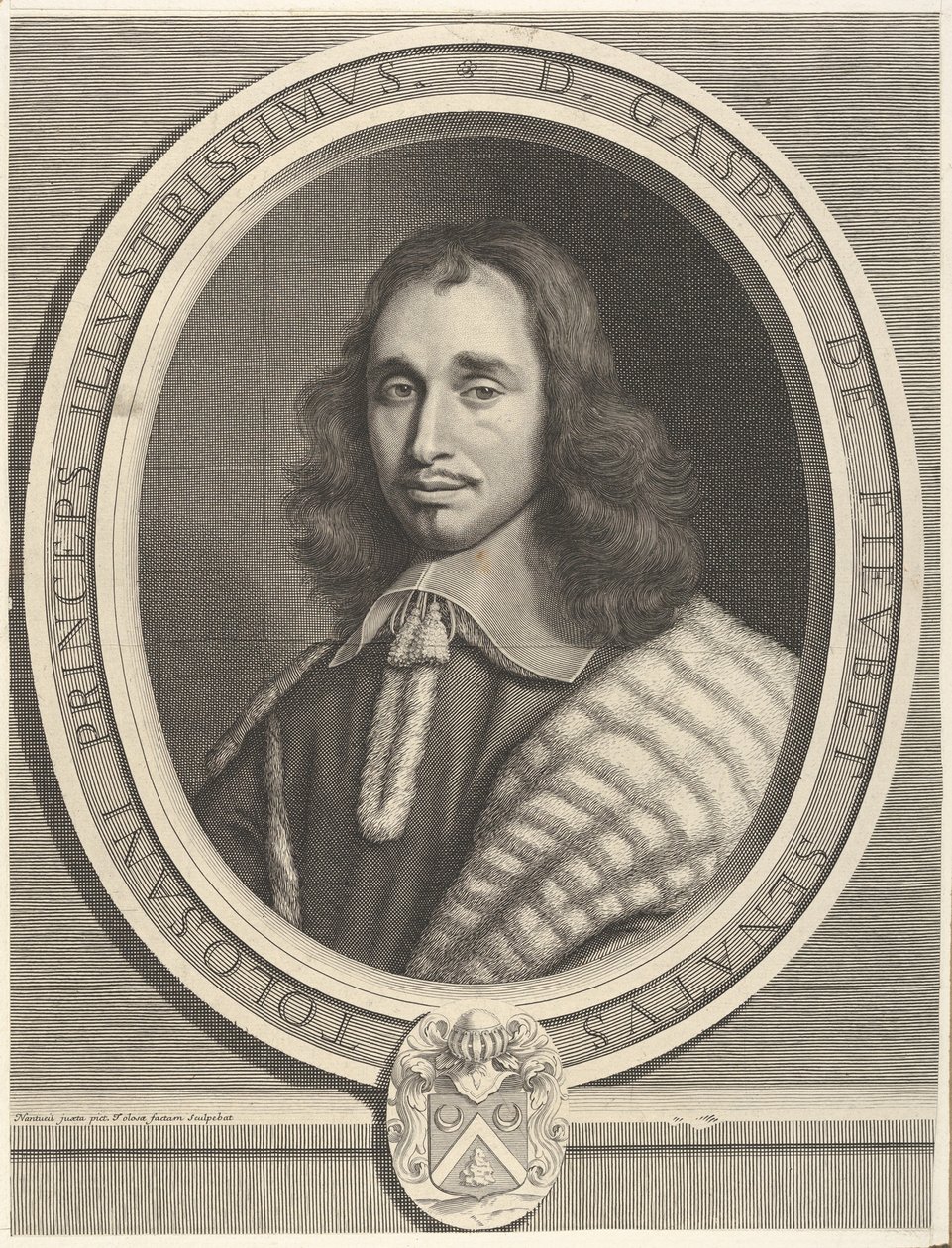 Gaspard de Fieubet, yak. 1654. by Robert Nanteuil
