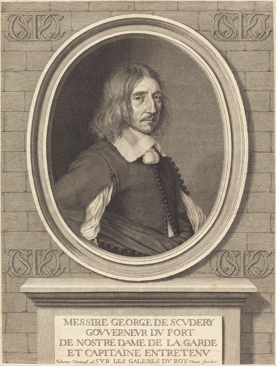 George de Scudery by Robert Nanteuil